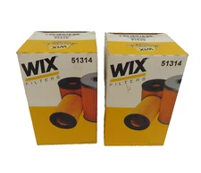 Lot of 2 Wix 51314 Metal Canister Engine Oil Filter New