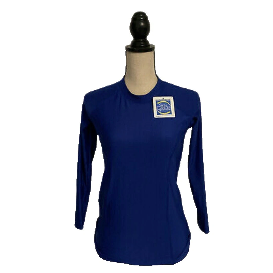 Tops Sólido Sky para De mujer