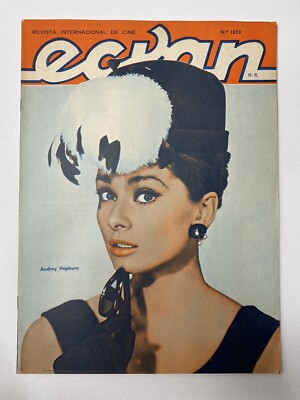 Audrey Hepburn Ecran Magazine James Garner Argentina #1623