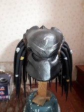 Entfernen Sie die Maske Scar Predator Replica Maske Latex Helm Cosplay ComicCons