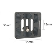 TY-50X Quick Release Plate Adapter For Sirui Tripod Pan Tilt G10 G20 C10 KX10