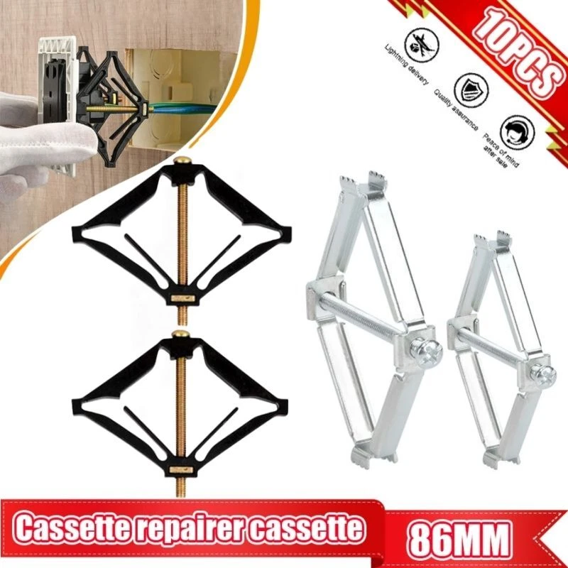 Dark Box Repairer Cassette Repair 86mm Screw Plug Switch Old Socket Boxes 10Pcs - Image 4 of 4