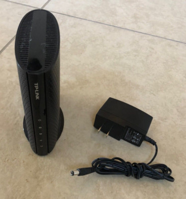 TP-Link TC-7610 DOCSIS 3.0 High Speed Cable Modem Max 343 Mbps Xfinity Comcast