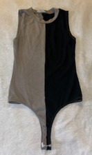 Saints Hearts Womens Two Tone Bodysuit Large