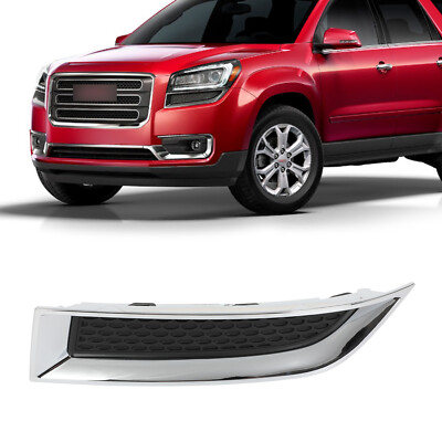 For 2013-2017 GMC Acadia Front Left Driver Side Bumper Grille Cover