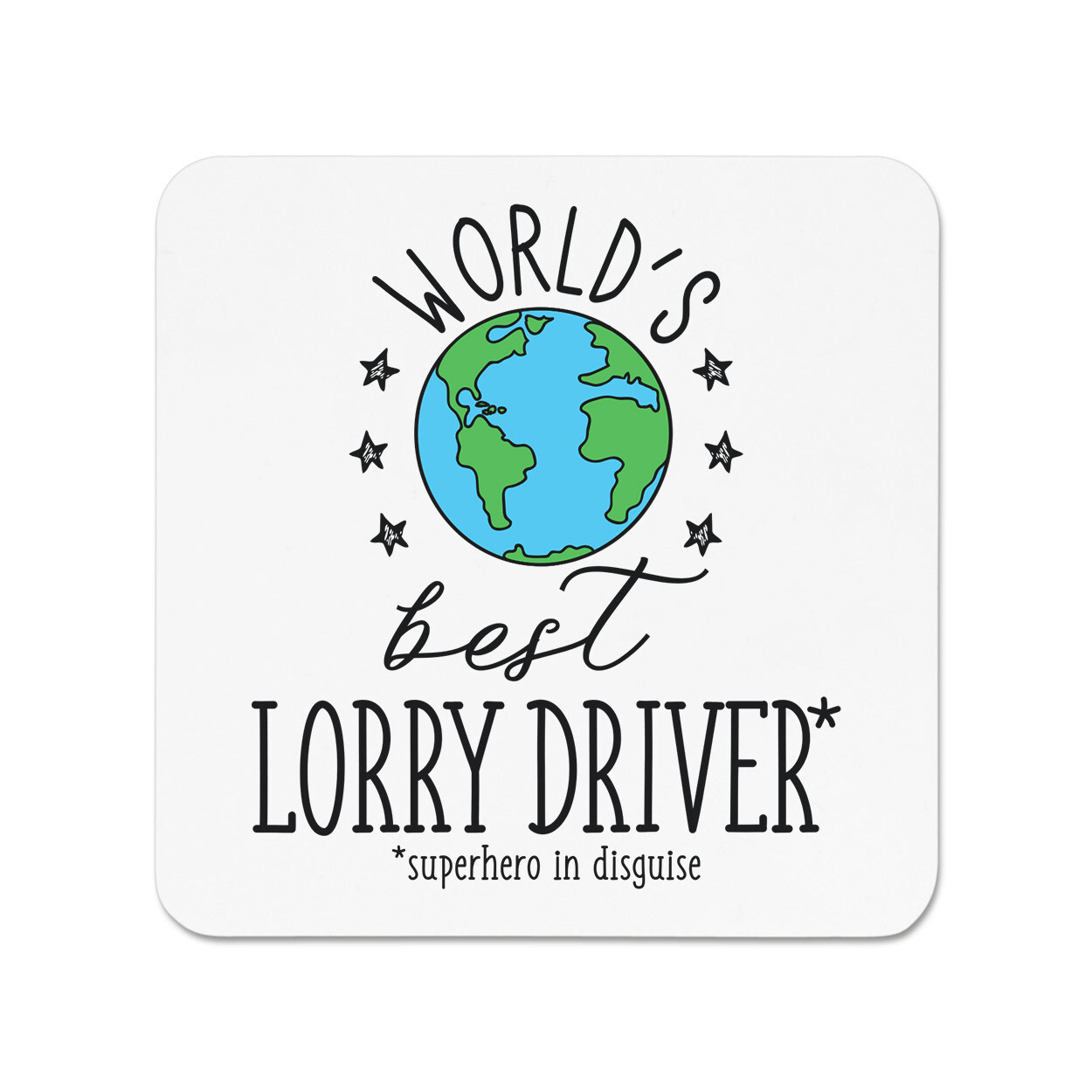 World's Best Lorry Driver Fridge Magnet Funny Joke Favourite