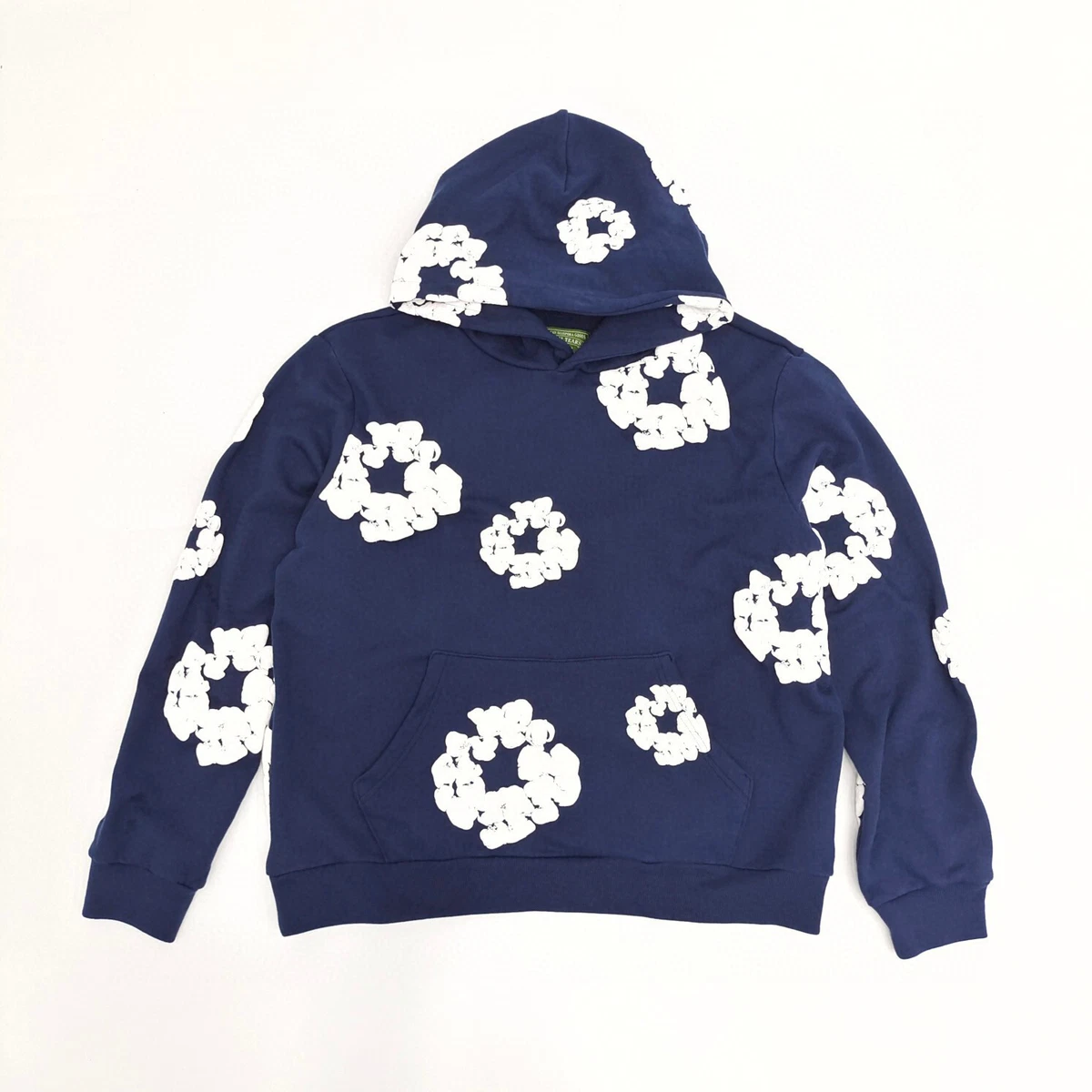 FALECTION 23ss denim tears hoodie cotton wreath flower puff print