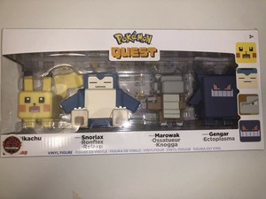 pokemon quest figure 4 pack