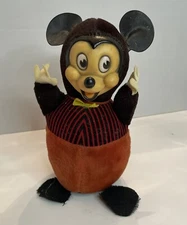 Mickey Mouse Rare 1950's Vintage Plush Doll by Gund MFG J. Swedlin Inc Disney 