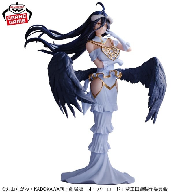 Overlord Albedo & Ainz Ooal Gown Figure Set of 2 BANPRESTO Japan