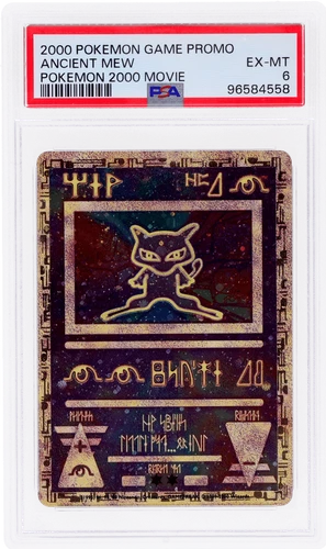 2000 Pokemon League Ancient Mew Energize Your Game Cycle # PSA 6