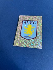 Topps premier league 2013 football sticker 19 Aston Villa Badge Rare 
