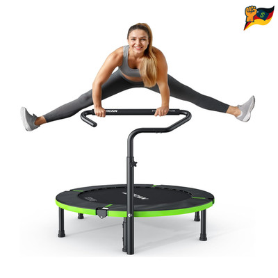 Trampolin Indoor Faltbar 102 cm 150 kg BCAN Tragfähigkeit