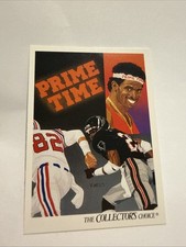 1991 Upper Deck Prime Time Deion Sanders #85 Atlanta Falcons