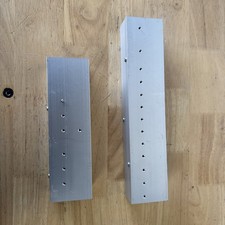 Aluminum Heat Sink for High-Power LED Amplifiers and Semiconductors 100x69x36mm