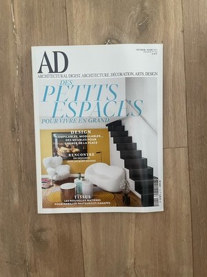 MAGAZIN AD ARCHITECTURAL DIGEST NR. 114 FEBRUAR MÄRZ 2013 KLEINE RÄUME