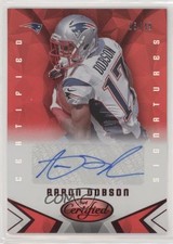 2014 Certified Signatures Mirror Red 16/49 Aaron Dobson #S-AD Auto 0q3