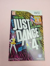 Nintendo Wii Manual Only Just Dance 4