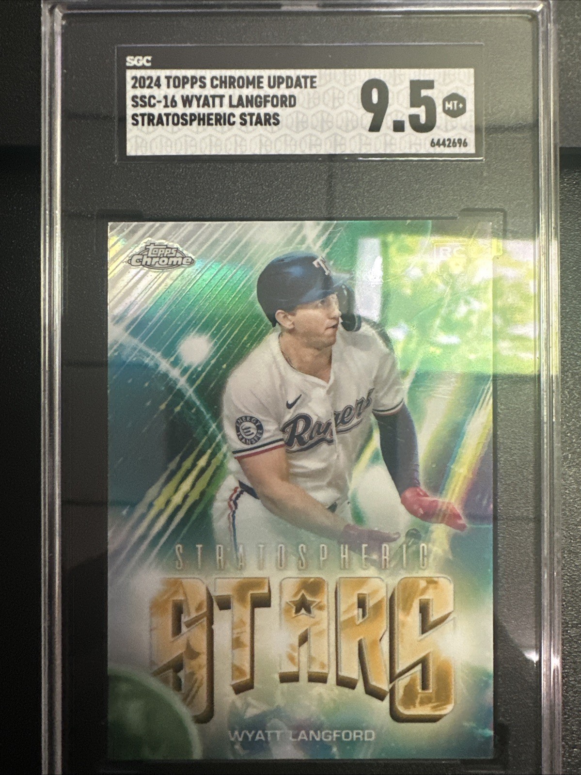 2024 Topps Chrome Update Series - Stratospheric Stars Wyatt Langford SSC-16 (RC)