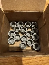 Set of 16, 3/8" 3000 Threaded (NPT) Pipe Cap A105 Forged Steel 6934