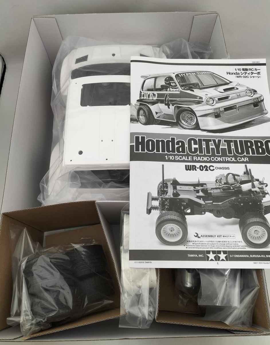 Tamiya Electric Rc Car Series 58611 1/10 Honda City Turbo Wr-02C