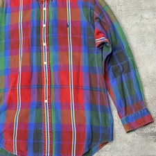 90s Polo Ralph Lauren Big Shirt - Men's Vintage Check Shirt, Size S