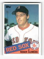 1985 Topps Roger Clemens Rookie #181 Boston Red Sox RC