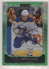 2021-22 O-Pee-Chee Platinum Emerald Surge 3/10 Casey Mittelstadt #65 0c6