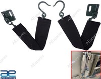 Heckklappe Kette W / Halterung & Abdeckung Paar Schwarz FüR Jeeps Willys CJ2A