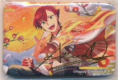 Elios Rising Heroes Trading Square Can Badge Akira Otori FamilyMart Limited