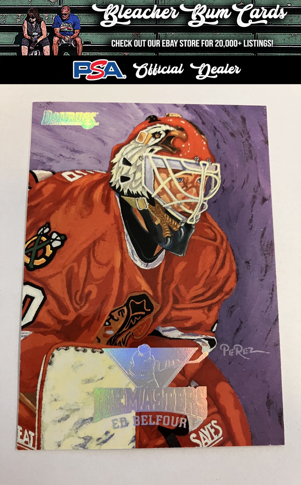 1994-95 Donruss 1 Ed Belfour Ice Masters