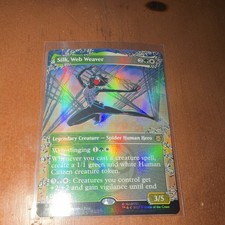 Wizards Magic: The Gathering Silk, Web Weaver Full Art  Holo 2025