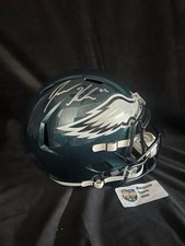Jason Kelce Signed Full Sized Eagles Rep Helmet - PSA Authentication COA