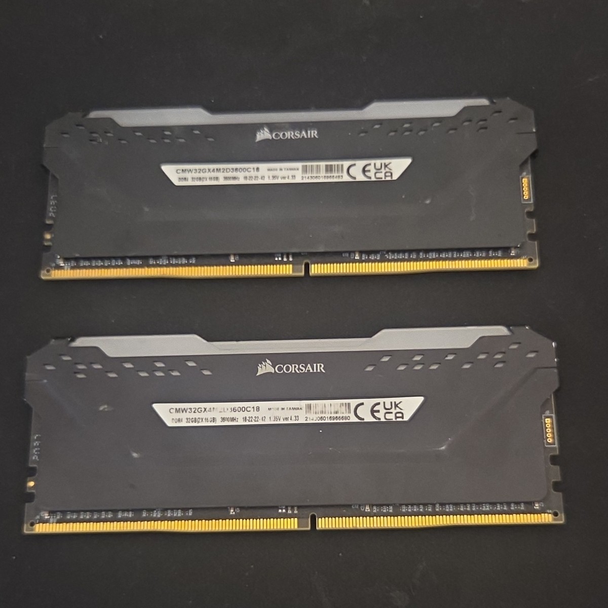 Corsair Vengeance RGB PRO DDR4 32GB (2x16GB) 3600MHz DIMM RAM