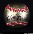 Wade Boggs Autograph Signed Gold Rawlings OMLB Baseball AUTO DA COA