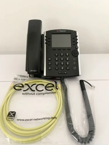Polycom VVX411 VoIP IP PoE Phone 2200-48450-025 **Inc VAT & 12m Warranty**