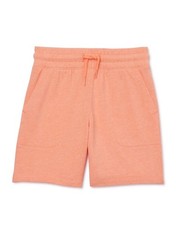 Wonder Nation Youth Long French Terry Cloth Coral Shorts XL 14-16 Husky NWT