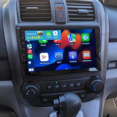 For 2007-11 Honda CR-V Android 15 Apple Carplay Car Stereo Radio GPS Navi 2+64GB