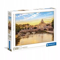 8005125318193 Puzzle 1500 ElementóW. High Quality Collection. Rzym Clementoni