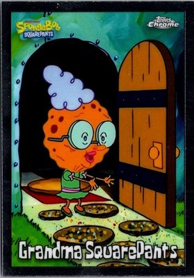 2025 Topps Chrome SpongeBob #18 Grandma SquarePants
