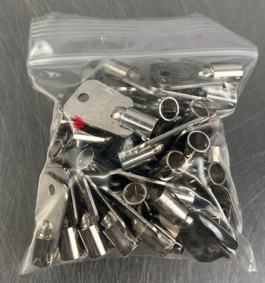 Tubular Key Blanks CamLock Systems Lot of 50 NEW 6 Pin