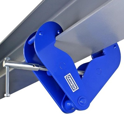 Beam Clamp 5 Ton 11000Lb Heavy-Duty I-Beam Lifting Clamp with Hoist 