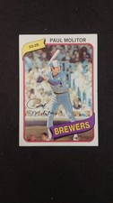 1980 Topps Baseball card #  406 Paul Molitor  ( VG to EX )