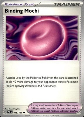 Pokémon Binding Mochi Prismatic Evolutions #95 (6614)