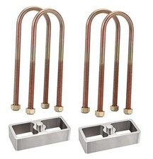 1"Universal Leaf Spring Lowering Block Kit- 1 inch,2 1 inch Lowering Blocks