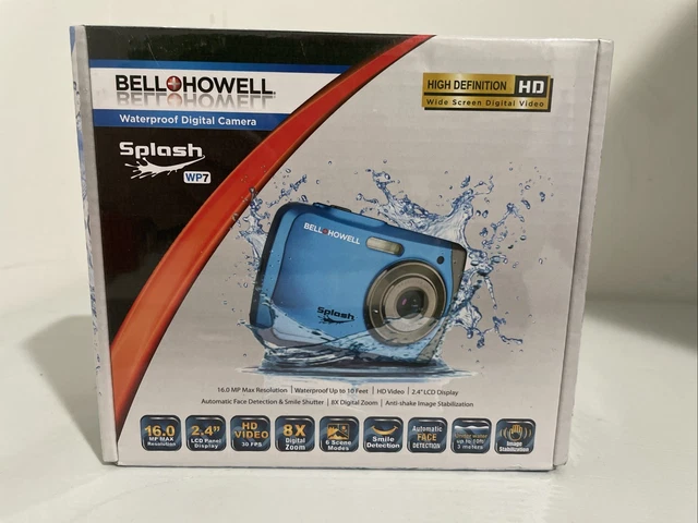 Bell & Howell WP7 Splash 12.0MP Digital Camera - Black