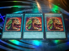 3x Pot of Extravagance 1st Edition Common L26D-ENM12 Yu-Gi-Oh!