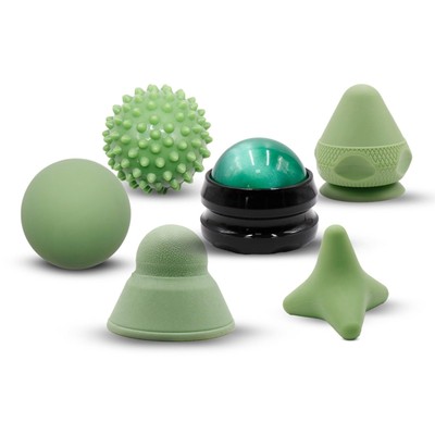 Physical Therapy Pain Massage Ball Set for Trigger Point Release - Myofascial...