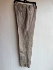     ZANELLA PLATINUM PARKER  PANTS TROUSER  34    