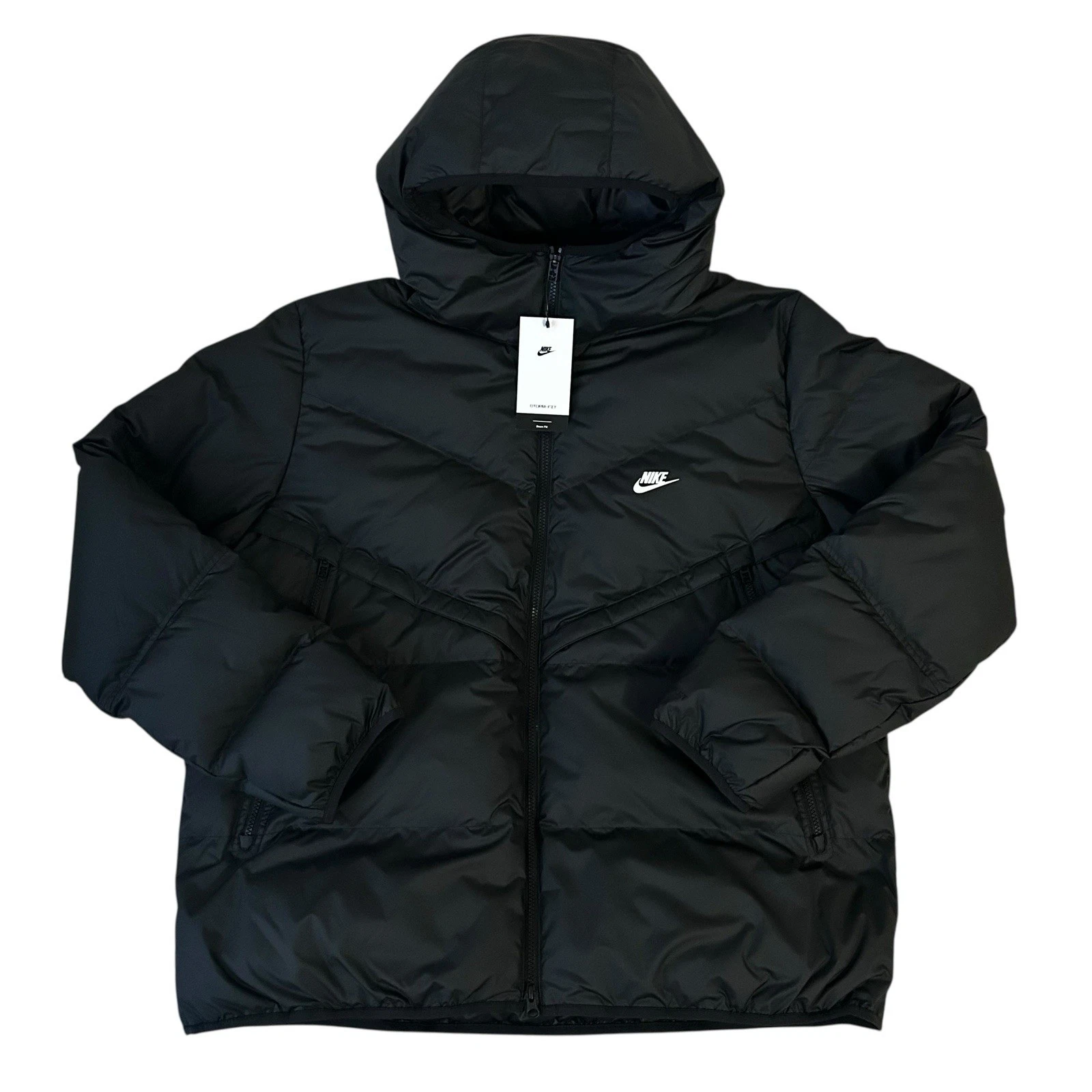 Nike Sportswear Storm Fit Windrunner Hooded Jacket Mens XXL Black DD6795 010 NEW